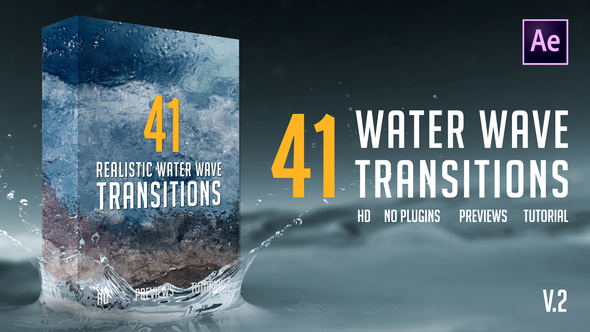 Realistic Water Wave Transitions Pack