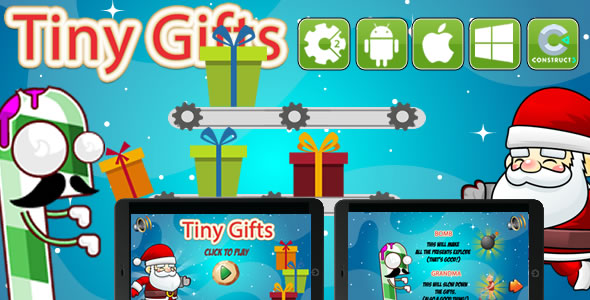 Tiny Gifts - Html5 Game(CAPX)