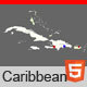 Interactive Map of Caribbean - CodeCanyon Item for Sale
