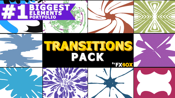Hand Drawn Transitions Pack alt
