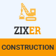 ZIXER - Construction Building Company Template - ThemeForest Item for Sale
