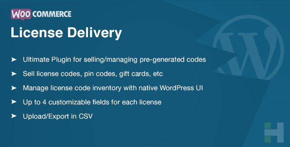 WooCommerce License Delivery & Management