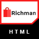 Richman - eCommerce Fashion Template - ThemeForest Item for Sale