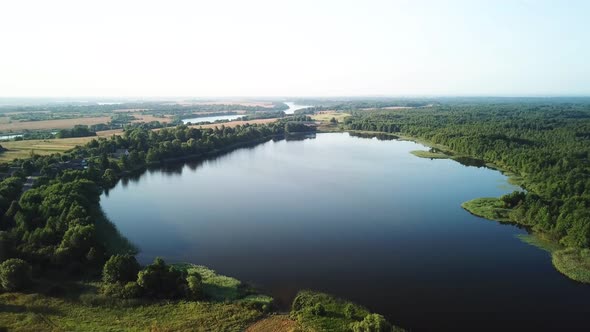 Beautiful Landscape Of Lake Biklozha 11