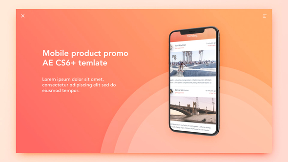 Mobile Product Promo