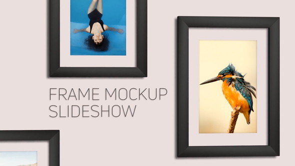 Frame Mockup Slideshow alt
