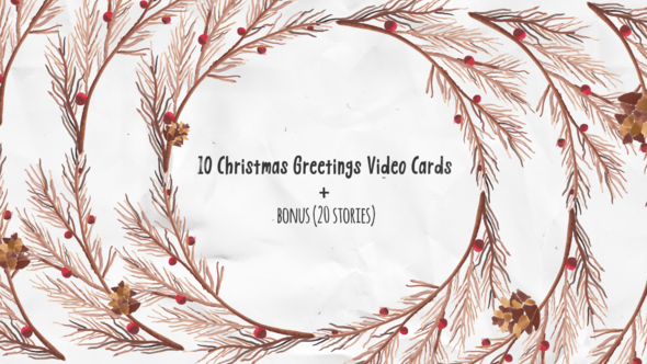 Christmas Greeting Video Cards alt