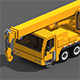 Voxel Crane Truck - 3DOcean Item for Sale
