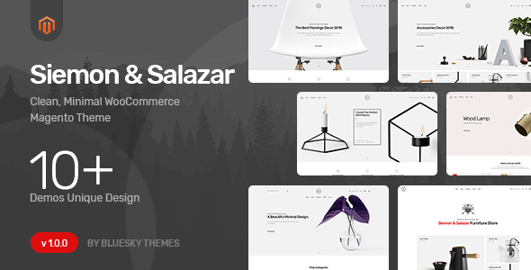 Siemon & Salazar - Clean, Minimal Magento 2 / Adobe Commerce Theme