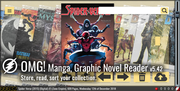 OMG Manga, Graphic Novel & Comic Reader