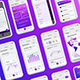 Vesper - Mobile Dashboard App UI Kit - GraphicRiver Item for Sale