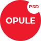 opule - Political PSD Template - ThemeForest Item for Sale