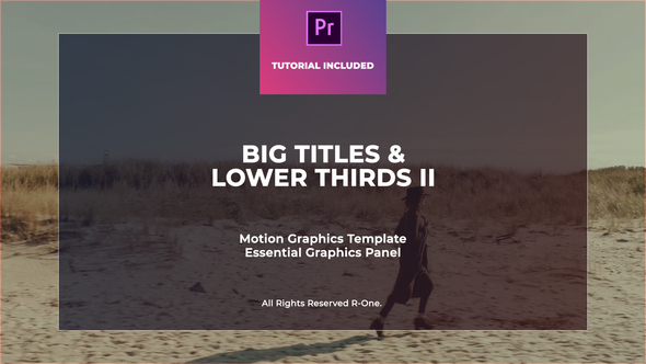 Big Titles & Lower Thirds II MOGRT