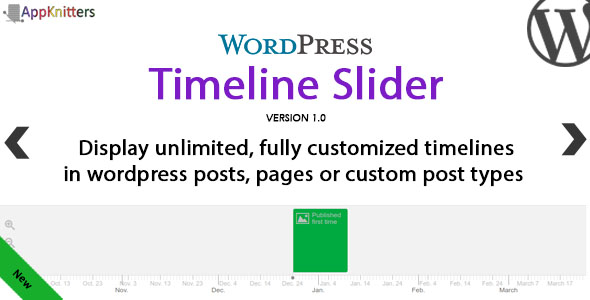 WordPress Timeline Slider