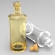 Modern Gin Bottle - 3DOcean Item for Sale