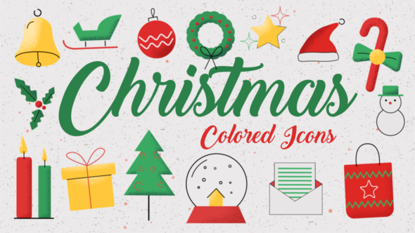 Christmas Colored Icons