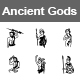 Ancient Gods Vector Icons - GraphicRiver Item for Sale