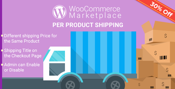 Marketplace Per Product Shipping Plugin for WooCommerce