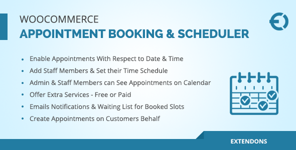Appointly - WooCommerce Appointment Booking & Scheduler Plugin