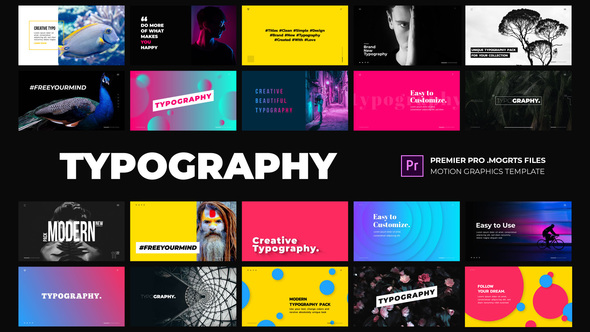 Modern Typography - Essential Graphics | Mogrt