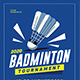 Badminton Tournament Event Flyer - GraphicRiver Item for Sale