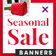 Seasonal Sale Web Banner Set - GraphicRiver Item for Sale