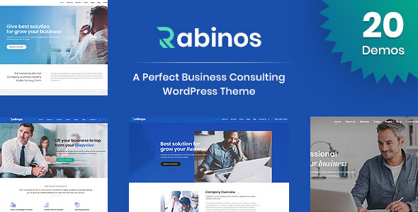 Rabinos – Business Consulting WordPress Theme