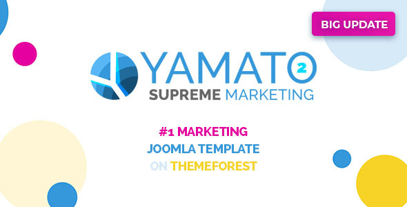 Yamato | Responsive Marketing Joomla Template and Page Builder