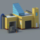 Low Poly Cartoon Factory - 3DOcean Item for Sale