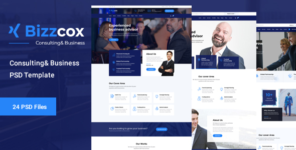 Bizzcox - Business Consulting Template