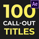 100 Call Out Titles - VideoHive Item for Sale