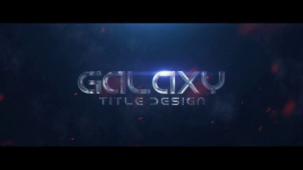 Galaxy Title Design alt