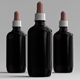 3D Rendered Large Amber Dropper Bottles - GraphicRiver Item for Sale