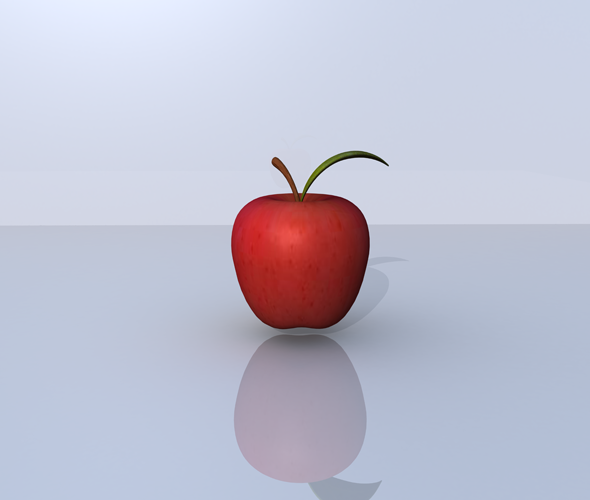Apple 3D Model