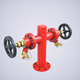 Fire Hydrant Double - 3DOcean Item for Sale