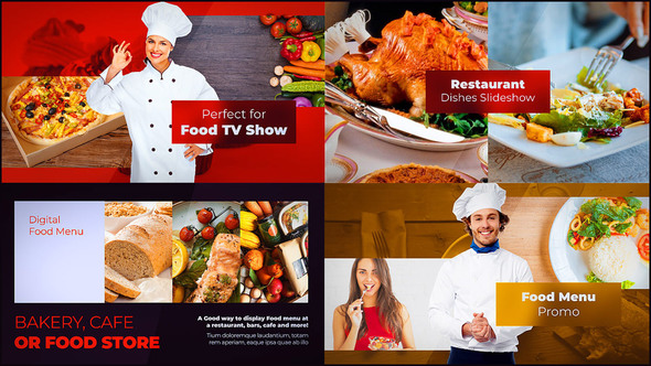 Food Menu Template After Effects Templates From Videohive