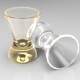 Modern Shot Glass - 3DOcean Item for Sale