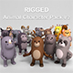 Rigged Animal Character Pack 2 - 3DOcean Item for Sale