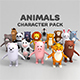 Cartoon Animals Model Pack 1 - 3DOcean Item for Sale