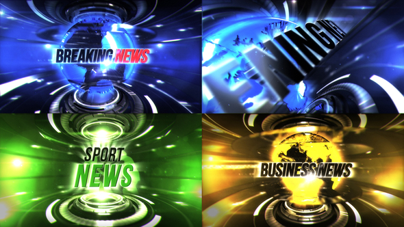 TV Broadcast News Package