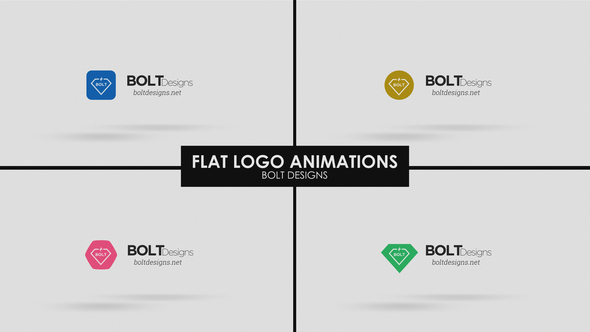 Flat Logo Animation alt