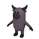 Buffalo Character - 3DOcean Item for Sale