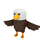 Eagle Character - 3DOcean Item for Sale