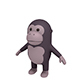 Gorilla Character - 3DOcean Item for Sale