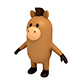 Horse Character - 3DOcean Item for Sale