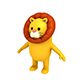 Lion Character - 3DOcean Item for Sale