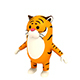 Tiger Character - 3DOcean Item for Sale