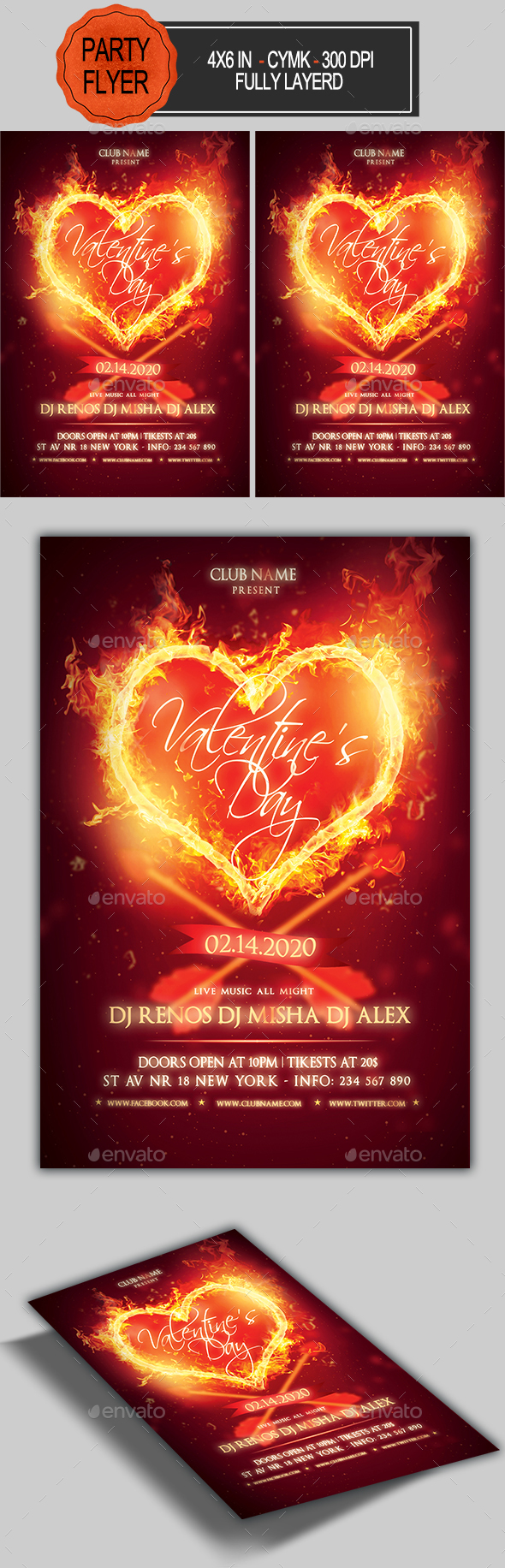 Valentines Day Flyer