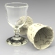Clssical Wine Glass - 3DOcean Item for Sale