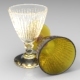 Classical Wine Glass with Facets - 3DOcean Item for Sale